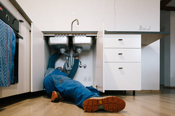 Professional Leak Detection technician working in Bristow, OK